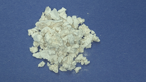 Lithium carbonate produced by Electra in its black mass recycling trial (Photo: Business Wire)