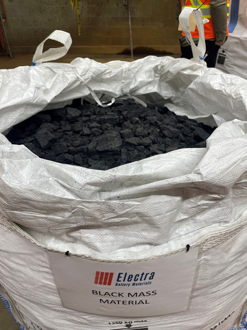 Electra is conducting a black mass recycling trial at its refinery (Photo: Business Wire)