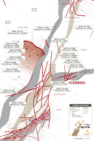 Figure 2. Iceberg plan view map (Photo: Business Wire)