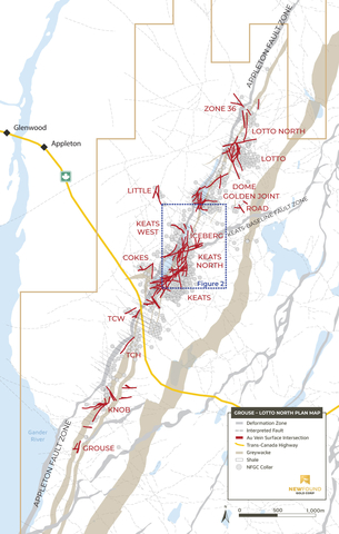 Figure 4. Grouse – Lotto North plan view map (Photo: Business Wire)