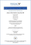 atsec information security is now operating a Certification Body accredited according to ISO/IEC 17065  (Graphic: Business Wire)