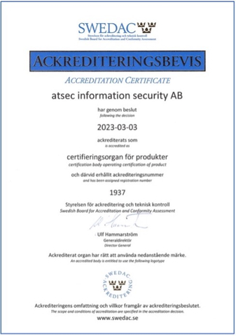 atsec information security is now operating a Certification Body accredited according to ISO/IEC 17065  (Graphic: Business Wire)