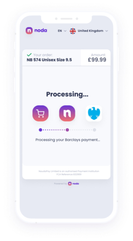 original Accept online payments with Noda. (Graphic: Business Wire)