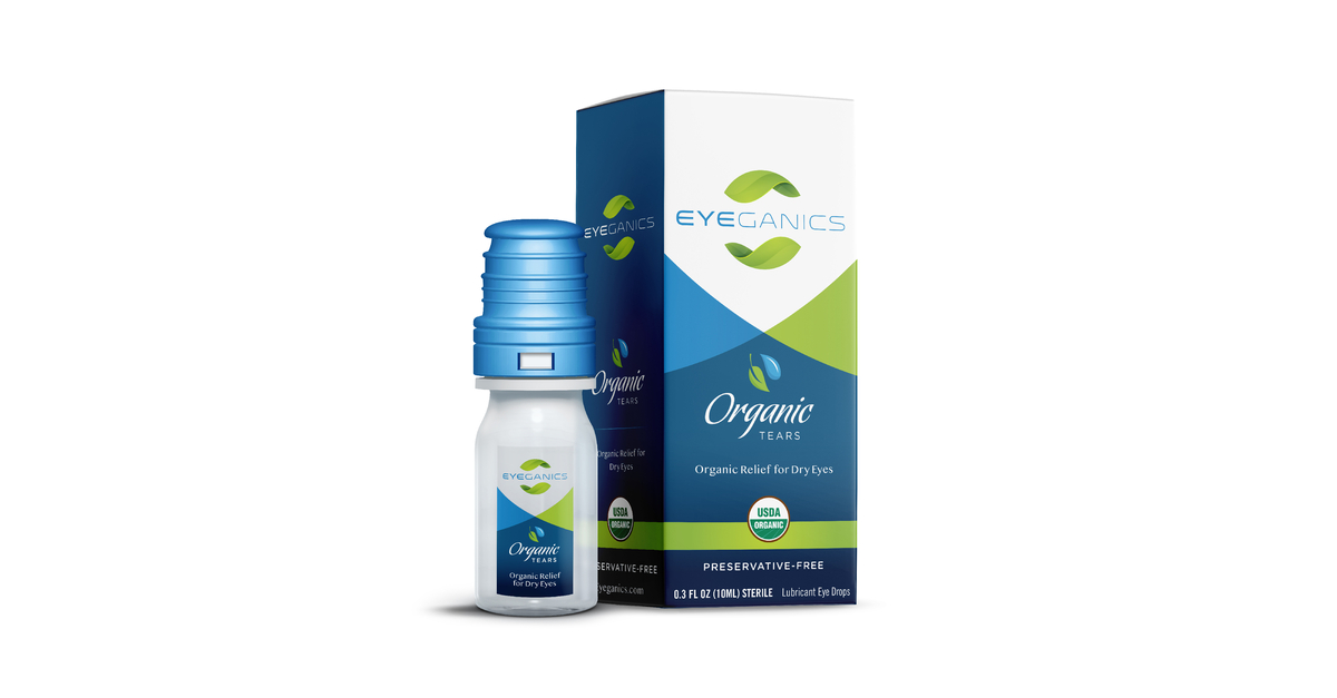 Eyeganics Organic Tears, the Only USDACertified Organic Lubricant Eye