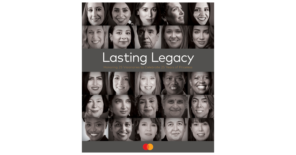 Mastercard Launches Legacy Book Celebrating 25 Inspiring Women and ...