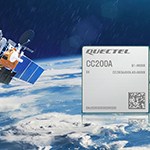 クエクテルがIoT産業向け衛星モジュールのCC200A-LBを発表