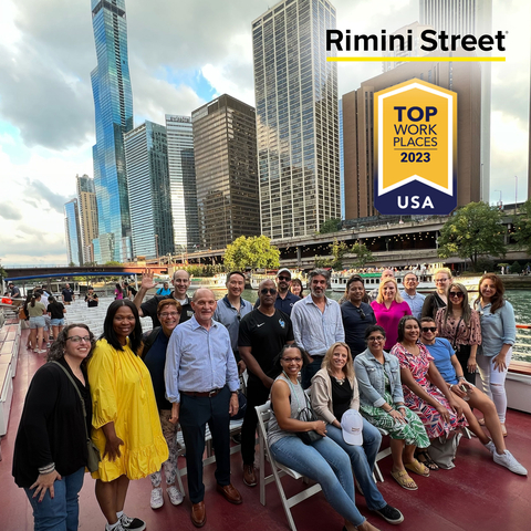 original Rimini Street has been recognized with a Top Workplaces USA Award. (Photo: Business Wire)