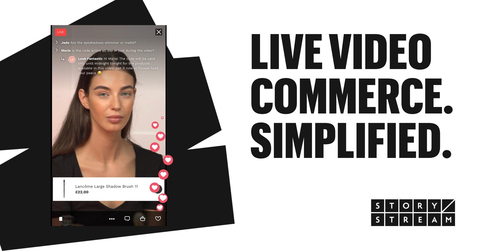 StoryStream launches Live Video Shopping studio. (Graphic: Business Wire)