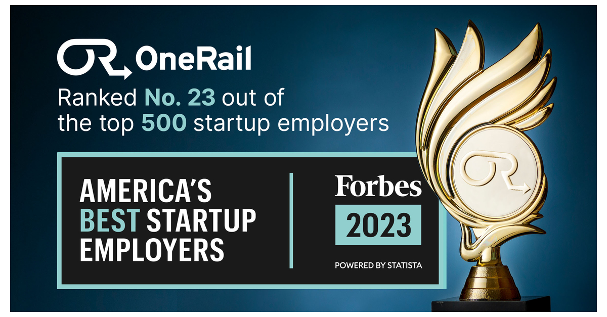 OneRail Named to 2023 Forbes List America's Employers | Business Wire