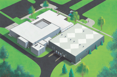 original Render of FlavorSum's 35,000 square foot expansion at its Kalamazoo Michigan facility.(Photo: Business Wire)