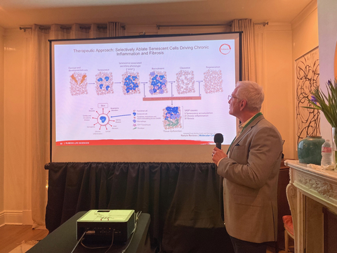 Ofir Moreno, Ph.D., is Senior Vice President, Drug Discovery at Rubedo, presenting at the OncoDermatology Society conference. (Photo: Business Wire)