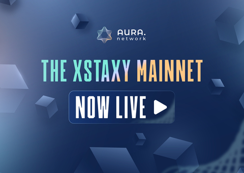 Aura Network is excited to announce the official launch of The Xstaxy Mainnet at 13:00 UTC on March 20th after 15 months of rigorous development. (Graphic: Business Wire)