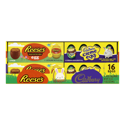 Reese's and Cadbury Easter Egg Variety Pack, 16 ct. (Photo: Business Wire)