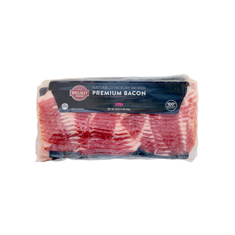 Wellsley Farms Naturally Hickory Smoked Bacon, 3 pk./1 lb. (Photo: Business Wire)