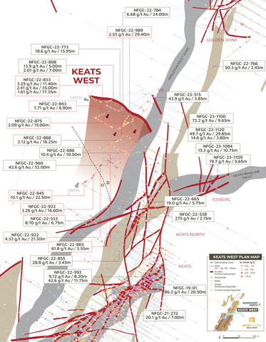 Figure 2. Keats West plan view map (Graphic: Business Wire)