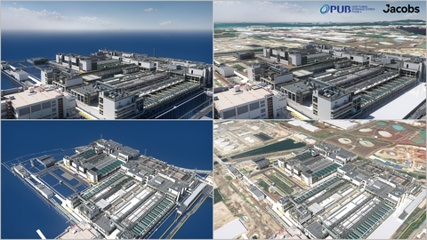 Tuas Water Reclamation Project. Image courtesy of PUB, Singapore’s National Water Agency, and Jacobs.