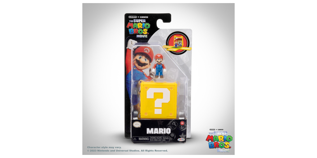 JAKKS Pacific's new Super Mario Bros. movie toys revealed
