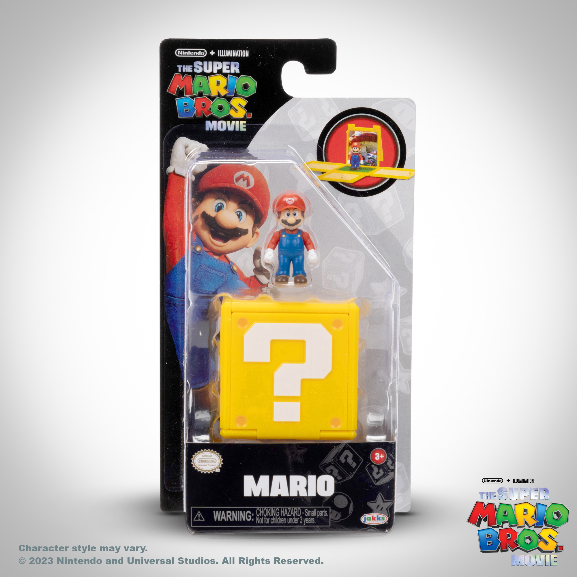 The Super Mario Bros Movie 5 Mario Articulated Figure NEW 2023