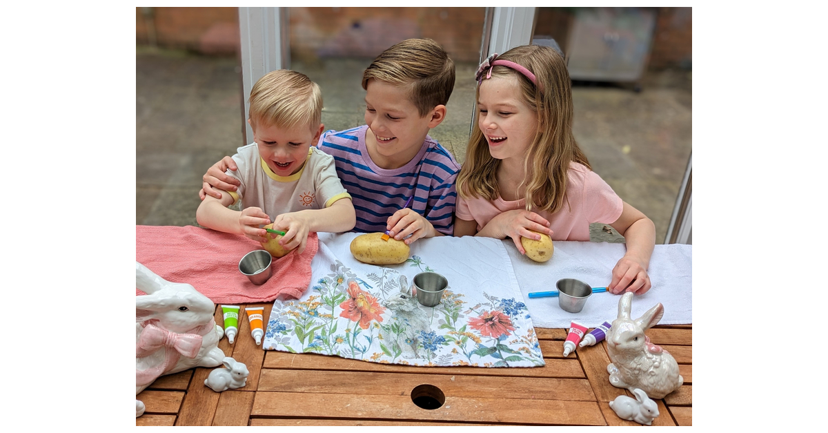 The Newest Easter Trend You Have to Try Painting Potatoes Business Wire