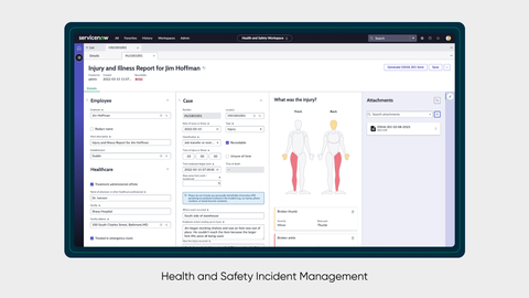 Health and Safety Incident Management (Photo: Business Wire)