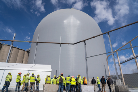 Summit Materials Opens North America's Largest Cement Storage Dome (Photo: Business Wire)