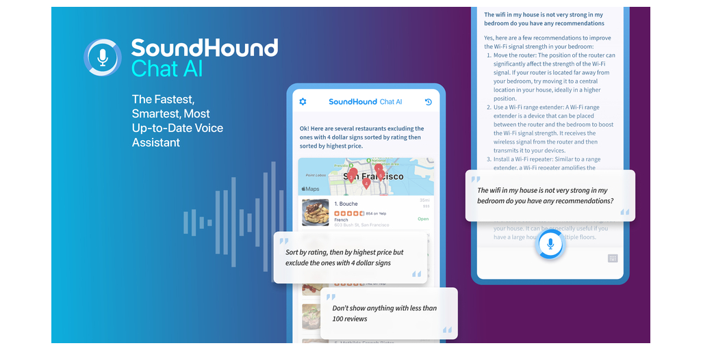 New SoundHound Chat AI Platform Uses Breakthrough Technology To