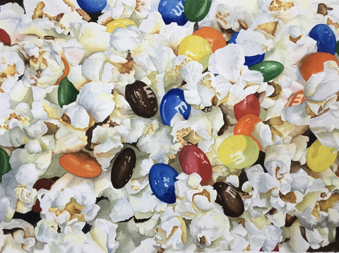 Award-winning watercolorist Bridgett Vallery’s Popcorn and M&Ms has been selected to take part in The Shelley Lazarus Award for Watercolor Excellence exhibition, open now through April 1 at TAG Gallery located on Los Angeles' Miracle Mile. With a focus on Realism and Hyperrealism, Vallery’s art has the remarkable ability to deceive the viewer into thinking they’re looking at a photograph. The upcoming exhibition will allow art enthusiasts to observe technical proficiency in every aspect of her work from a closer perspective. In 2001, one of her works of art was auctioned by Sotheby’s for $10,000, all proceeds benefitted Texas Children’s Hospital. (Photo: Business Wire)