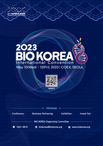 original BIO KOREA 2023, Asiens beste Bio-Veranstaltung, findet vom 10. bis 12. Mai im COEX in Seoul statt (Grafik: Business Wire)