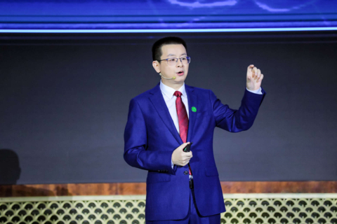 Fei Zhenfu, President of Huawei Data Center Facility Domain, shared Huawei's insights on the top 10 data center facility trends. (Photo: Business Wire)