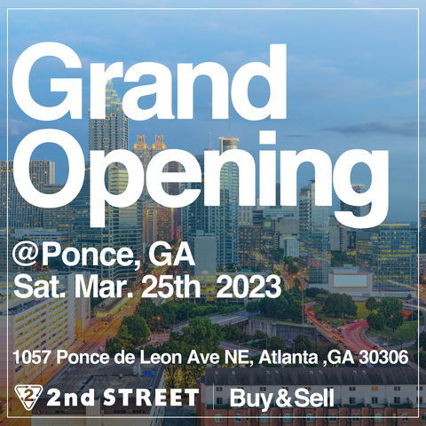 2nd STREET in the Big Peach; We Have Big News for the Big Peach: 2nd STREET Ponce Will Be Our First Store in the Sweet State of Georgia! (Graphic: Business Wire)