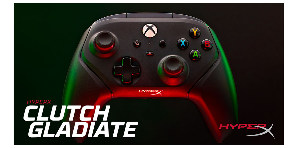 HyperX New Clutch Gladiate Wired Controller For Xbox Now Available ...
