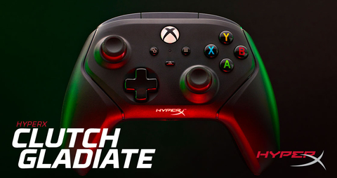 HyperX New Clutch Gladiate Wired Controller For Xbox Now Available (Photo: Business Wire)