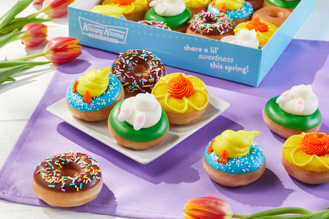 Beginning March 27, fans can try spring’s cutest sweet treats inspired by the season’s flowers and adorable baby critters, for a limited time (Photo: Business Wire)