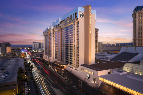 Horseshoe Las Vegas Exterior; Credit Caesars Entertainment