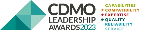 © Vetter Pharma International GmbH: Winning the CDMO Leadership Awards 2023 in all six categories along with Champion status in three for the second consecutive year – establishing credibility and continuity as a leader in the biopharmaceutical industry. (Graphic: Business Wire)