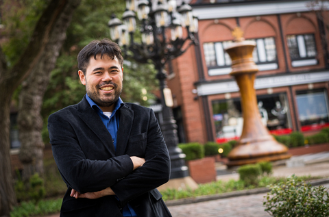 Grandmaster Hikaru Nakamura wins the Open Section of the 2023 American Cup hosted by the Saint Louis Chess Club at the World Chess Hall of Fame. (Photo: Business Wire)