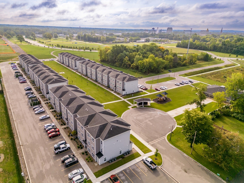 Corvias Property Management was awarded the SatisFacts “Community Award for 2022” for delivering exceptional student housing services at the University of Notre Dame. (Photo: Business Wire)