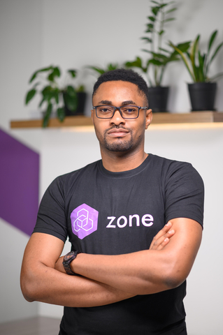 thumbnail Elendu Uche, Zone co-founder and COO (Photo: Business Wire)