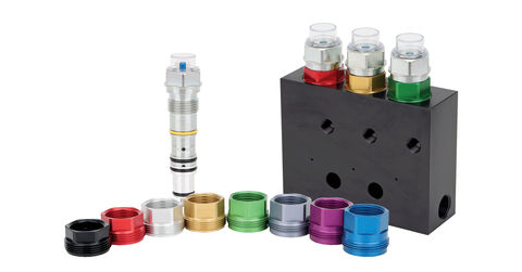 The GCI Series injector platform is available in two- to six-bank aluminum and high-pressure steel manifold options, using the same mounting pattern as existing injector technology while taking up a smaller footprint. Locked-in color-coded output spacers dictate the amount of grease dispensed per lubrication cycle, reducing the likelihood of incorrect field adjustments during a repair. Quick-exchange injectors deliver up to .150 cubic inches of grease at an accuracy level of +/- <percent>3%</percent> and have a high-visibility 360-degree view indicator pin that enables easier troubleshooting. (Photo: Business Wire)