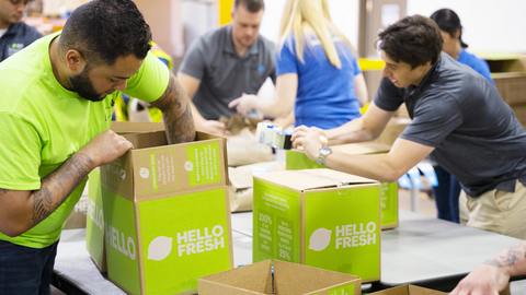 HelloFresh increases donations to food banks around the country. (Photo: Business Wire)