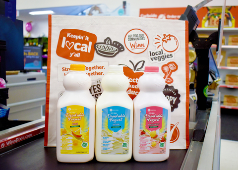 SE Grocers Drinkable Yogurt was one of two items recognized in the product innovation category for the 2023 Store Brands’ Game Changer awards. The drinkable yogurts contain live cultures, calcium and protein without any artificial colors or flavors providing mango, strawberry and bananaberry – a mix of banana and strawberry – yogurts in a smooth mix to optimize convenience without compromising taste. (Photo: Business Wire)