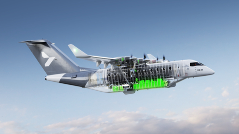BAE Systems and Heart Aerospace announced a collaboration to define the battery system for Heart’s ES-30 regional electric airplane. (Credit: BAE Systems)
