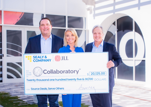 Sealy & Company’s “Source Deals, Serve Others” Initiative Raises $20,000 for Fort Myers Collaboratory (Photo: Business Wire)