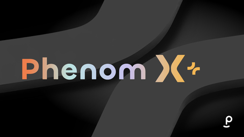 Phenom unveils Phenom X+, generative AI for human resources, and 18 intelligent talent experience platform innovations at IAMPHENOM. (Graphic: Business Wire)