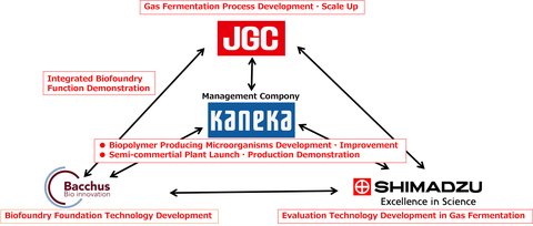 thumbnail (Figure 2) Development and Collaboration Chart of the Project (Graphic: Business Wire)