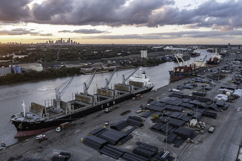 original Port Houston's Turning Basin General Cargo Terminal (Photo: Business Wire)