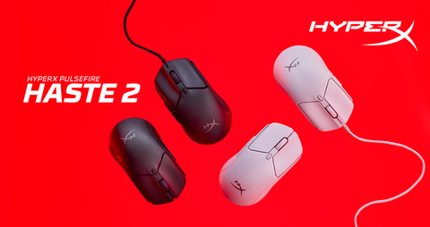 HyperX Now Shipping Pulsefire Haste 2 Wired and Wireless Gaming Mice (Photo: Business Wire)