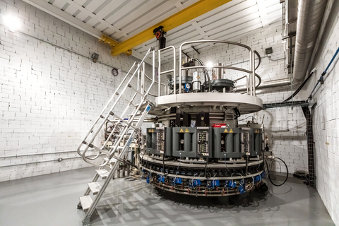 NorthStar Medical Radioisotopes’ Rhodotron® TT300-HE (High Energy) Electron Accelerator (Photo: Business Wire)
