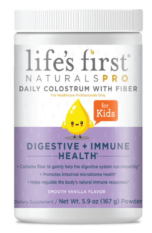 Life's First Naturals PRO ColostrumOne® Extra Strength Digestive + Immune Health - Kids Product (Photo: Business Wire)