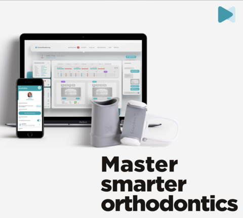 original DentalMonitoring patient card timeline. (Photo: DentalMonitoring)